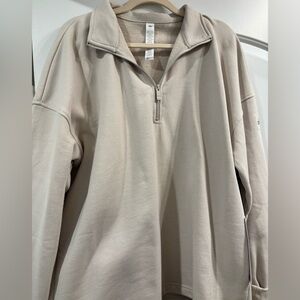 Alo Renown Heavyweight 1/4 Zip Sweatshirt